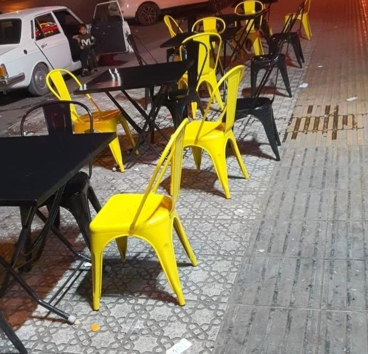 صندلی تولیکس برند ثنکو ۲۳۲۵صندلی ناهارخوری فلزی رستورانی