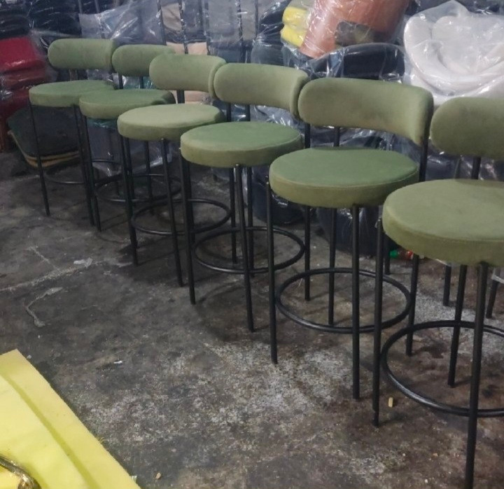 صندلی تدی اپنی سبزبرند ثنکو ۲۳۵۵ اپنی فلزی با کفی فوم وپارچه مخمل