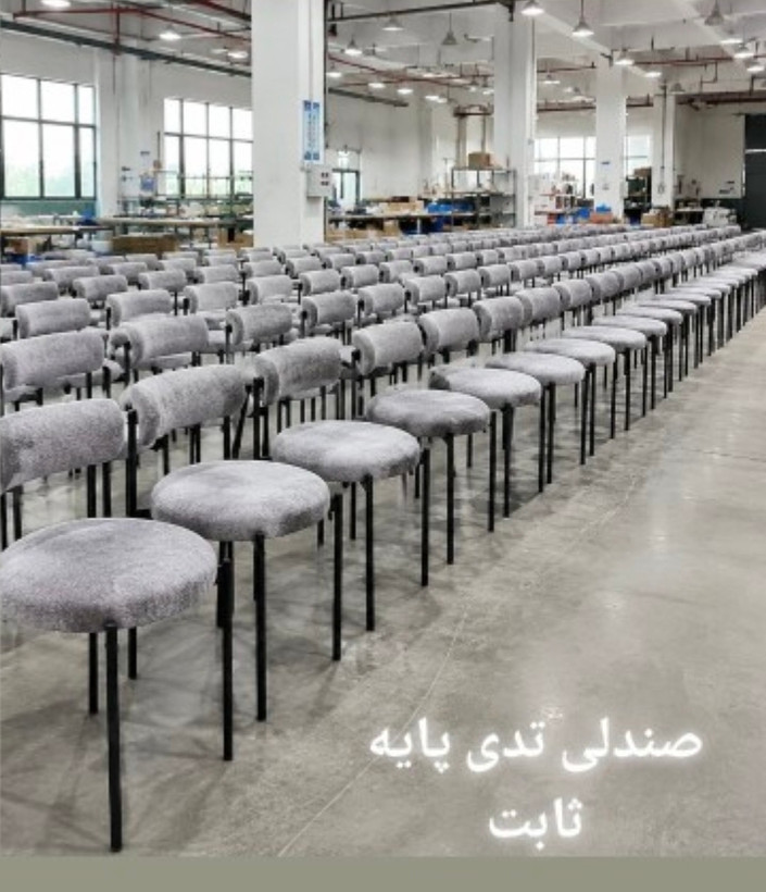 صندلی رستورانی تدی برند ثنکو ۲۳۸۱صندلی پایه مشکی